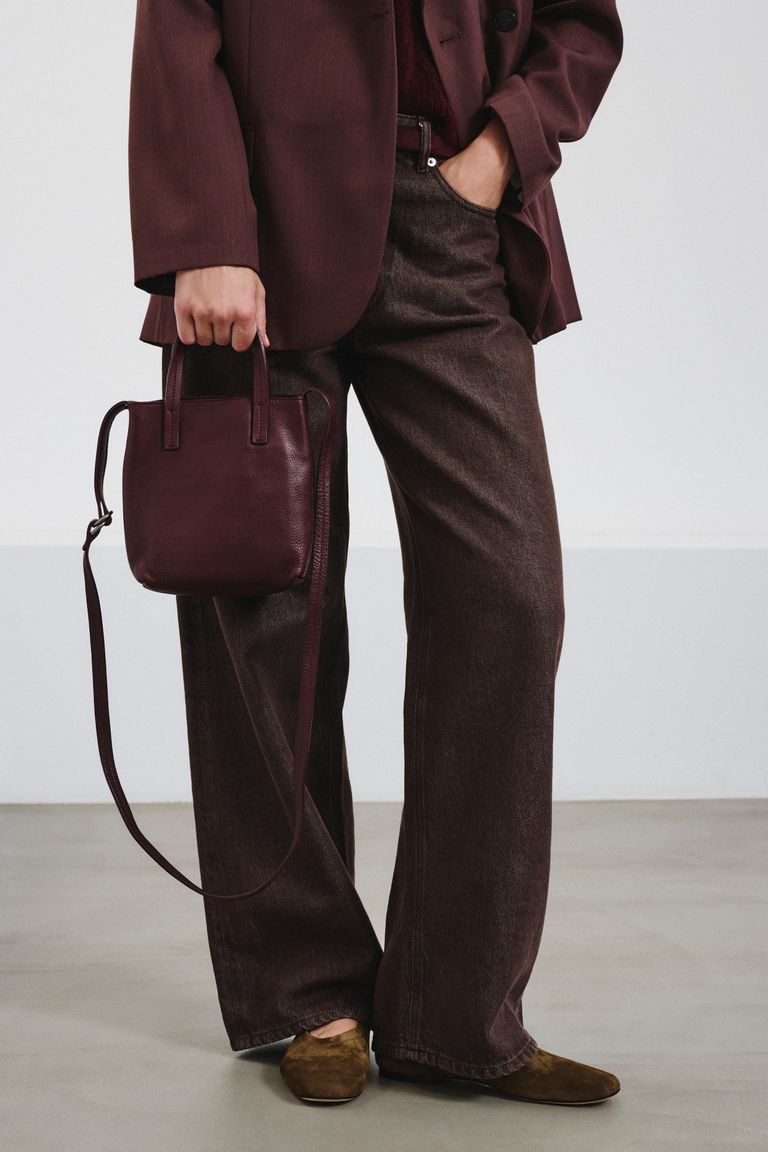 Sac bandoulière en cuir