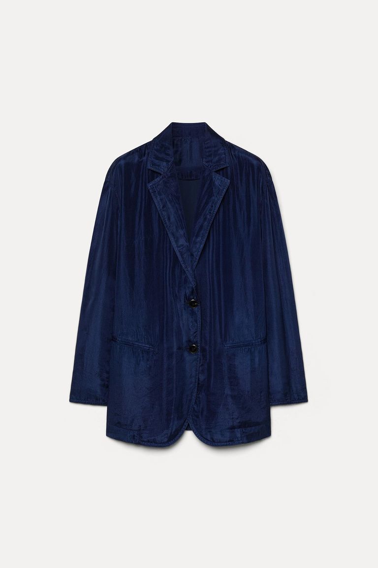 Double-layer cotton and silk jacket