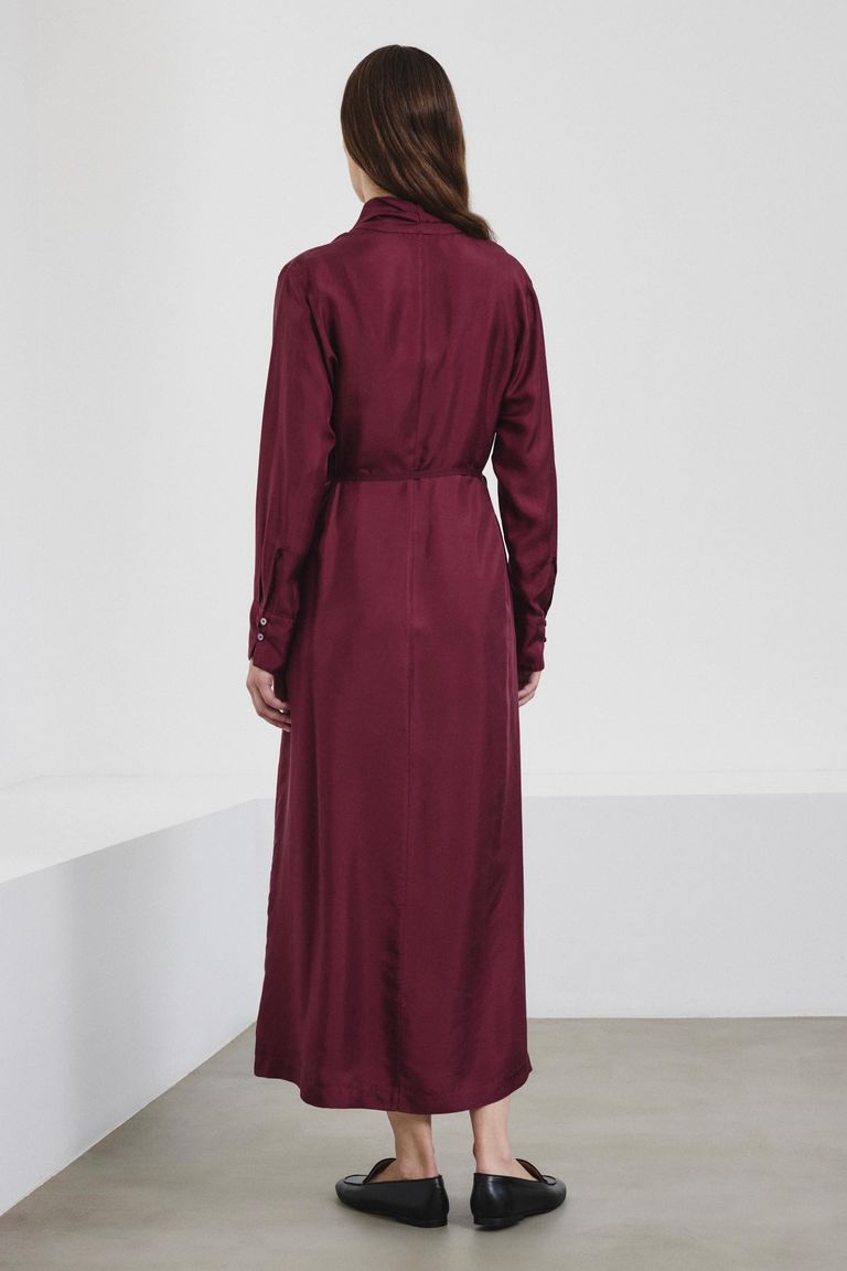Silk habotai dress
