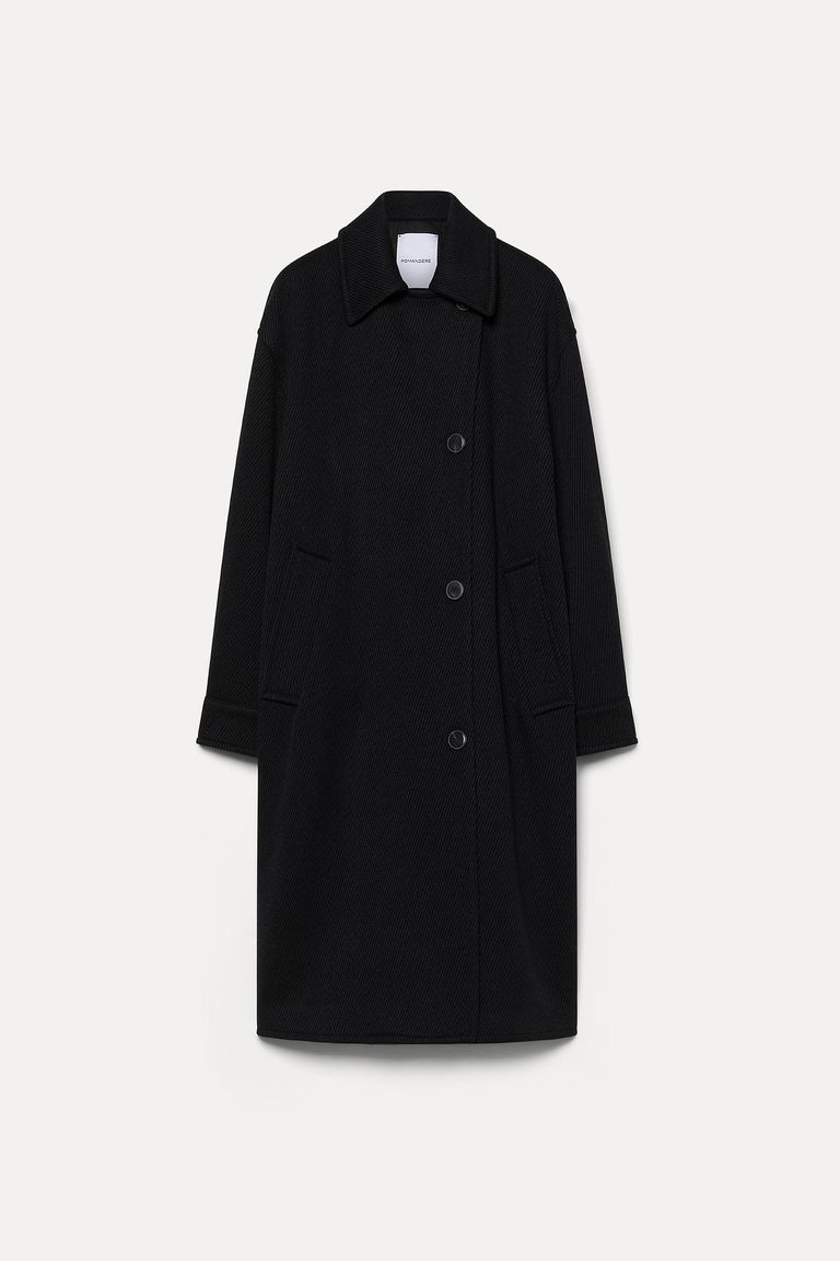 Wool drill cloth coat
